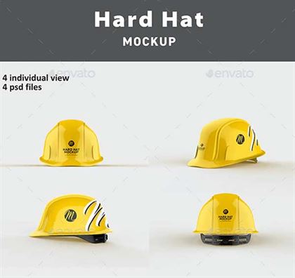 Hard Hat Mockup