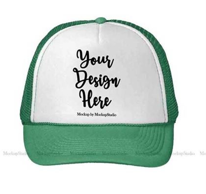 Green Hat Mockups