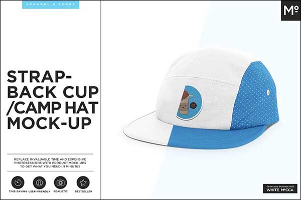 Camp Hat Mockups