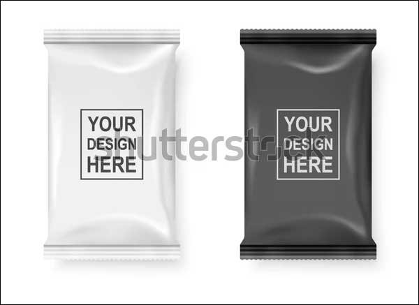 Vector Wet Wipes Package Mockup Templates