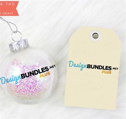 Ornament with tag mockups