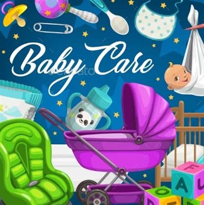 Baby Care and Children Toys Stroller Templates