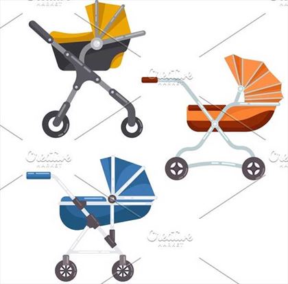 Folding Stroller Newborn Stroller Templates