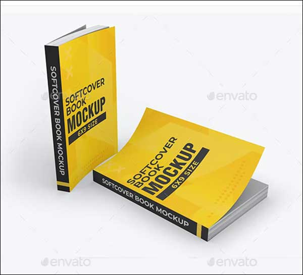 Softcover Book Mockups