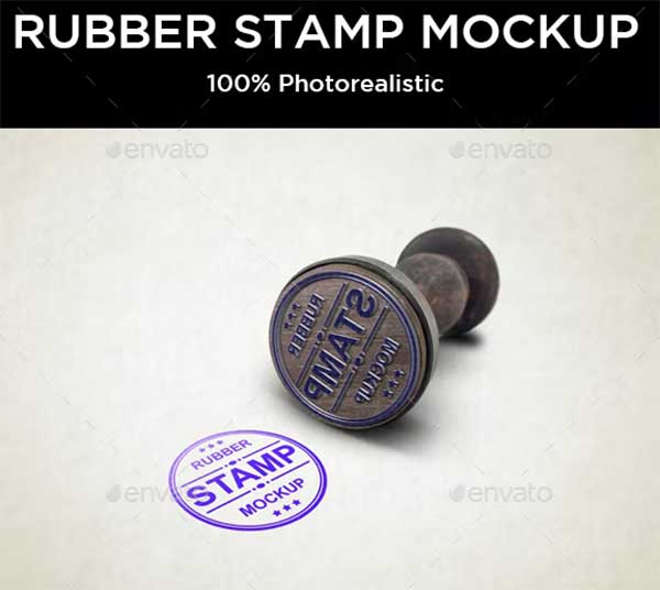 Rubber Stamp Mockups