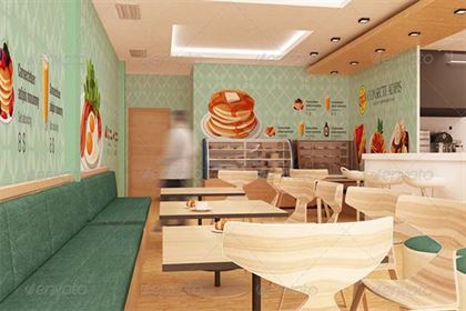 The Mockup Branding For Fast Food Outlets