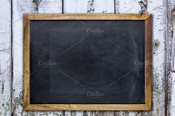 Empty Chalkboard