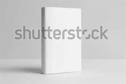 Simple Blank Hardcover Book Mock-Up