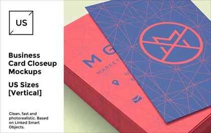 Professional Business Cards Mockup