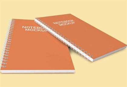 Notebooks Mockup