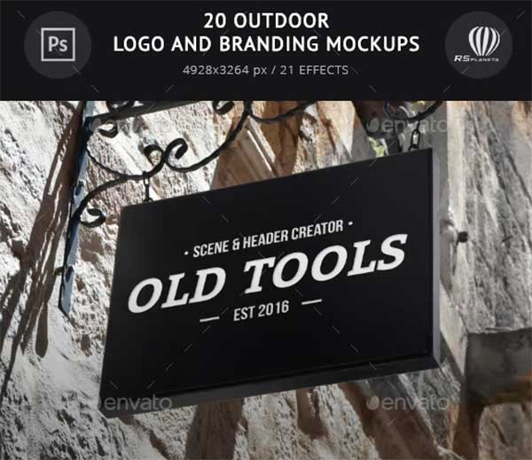 Outdoor Logo and Branding Mockups