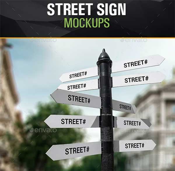 Street Sign Mock-Up