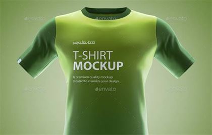 T-shirt Mockup Template Design