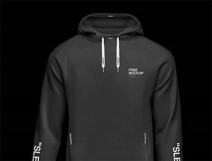 Free Hoodie Sweatshirt Mockup