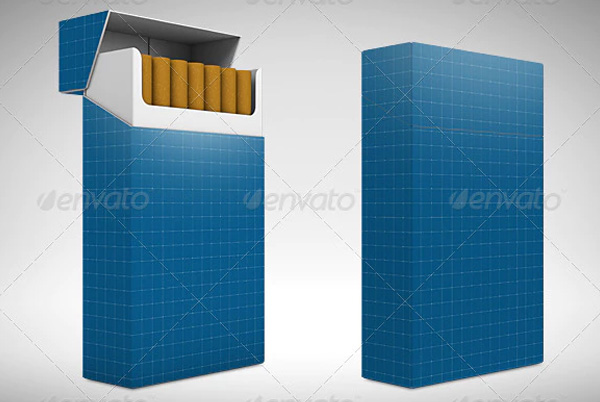 Simple Cigarettes Pack Mockup