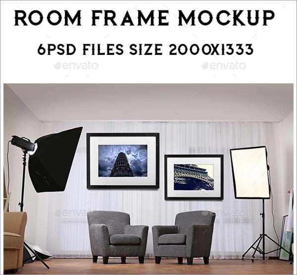 Room Frame Mockup Actions