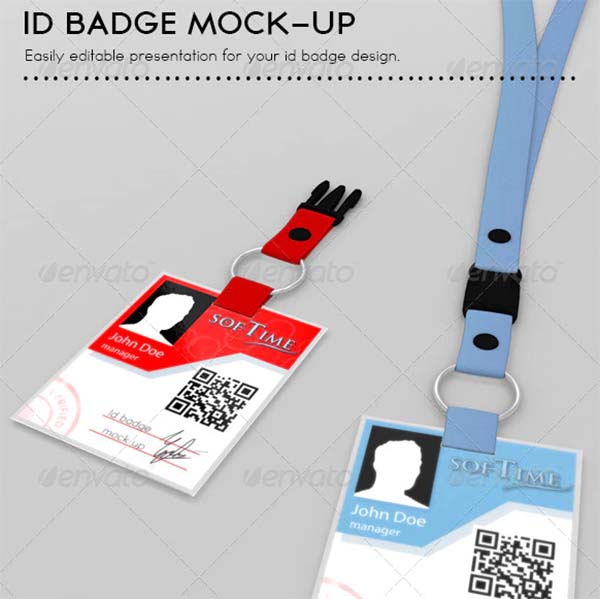 ID Badge Mock Up