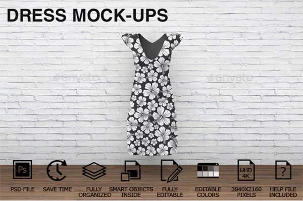 Dress Clothing Mockups