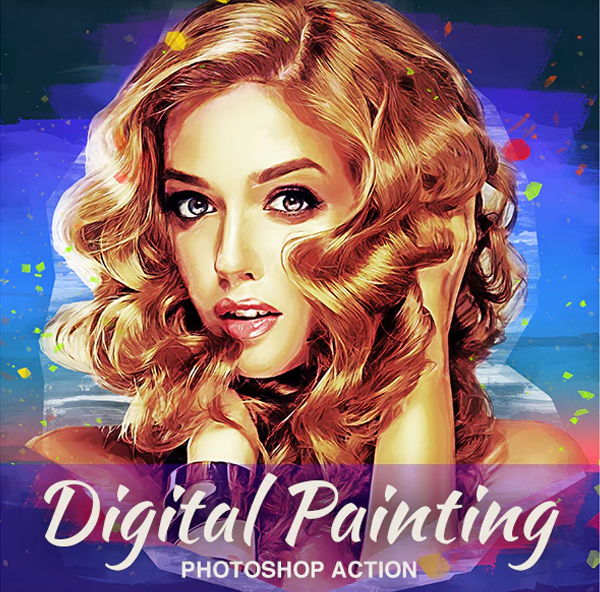 Digital Painting Photoshop Actions
