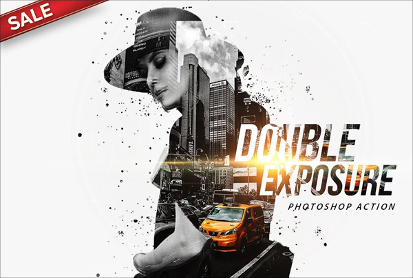 Digital Double Exposure Photoshop Action