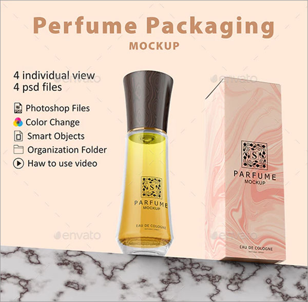 Perfume Packaging Mockup