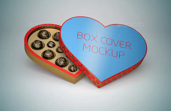 Fresh Heart Box Mockup