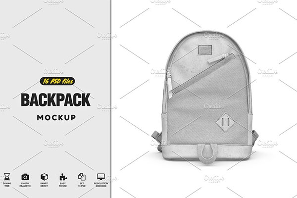 PSD Backpack Mock-up
