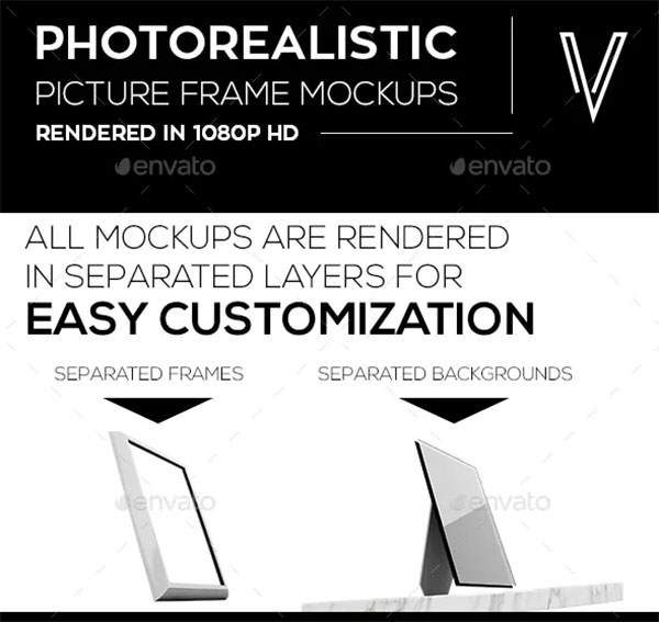 Customization Photo Frame Mockups
