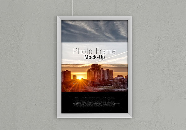 Photo Poster Frame Mock-Ups