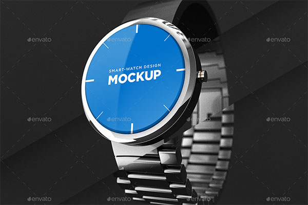 Smart Watch Design Mockup