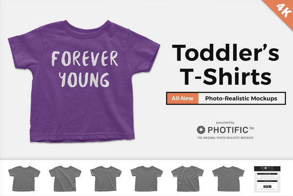 Toddler's T-Shirt Mockups