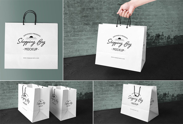 Best Shopping Bag Photoshop Mockups