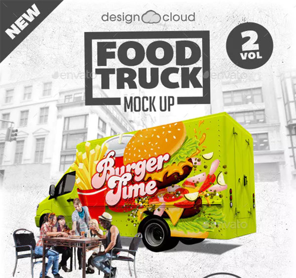 Food Truck Mockup Kit