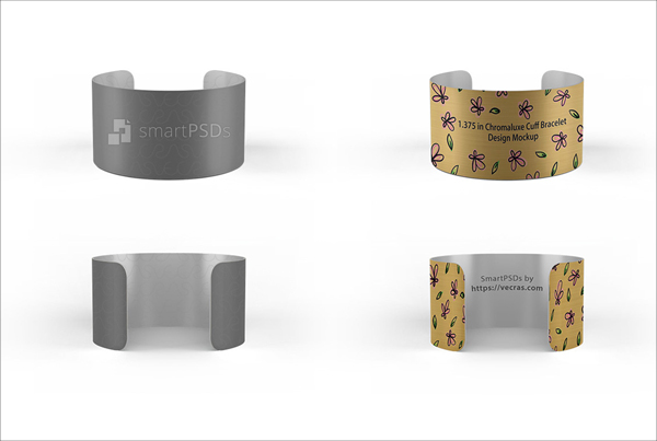 Beautiful Cuff Wristband Design Mockup