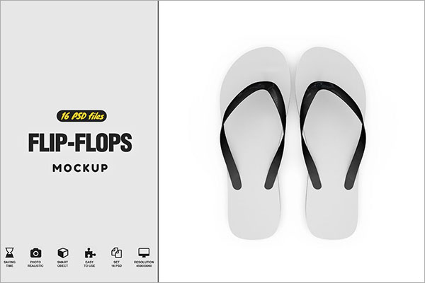 Flip-Flops Mockup