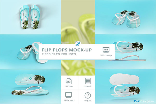 Flip Flops Mockups