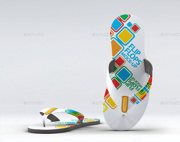 Flip Flops Mock-Up Template