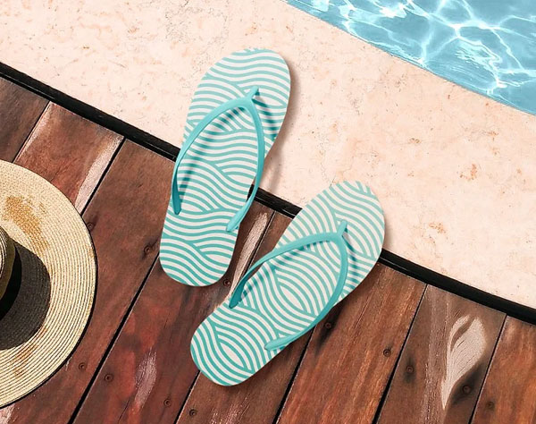 Beach Slippers Mockups