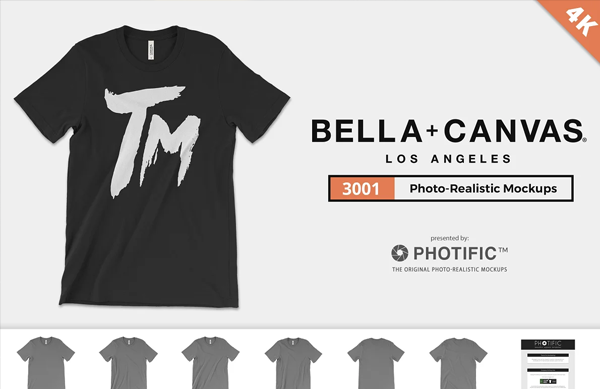 Bella Canvas T-Shirt Mockups