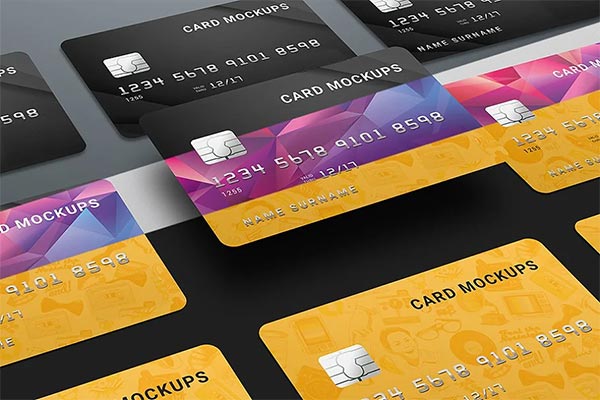7 Credit Card Mock-Ups