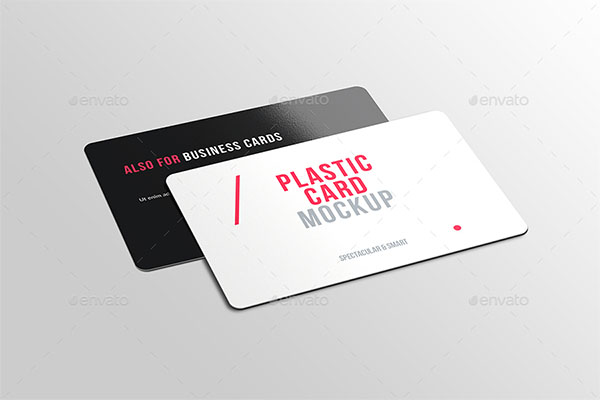 Plastic Credit Card Mockups