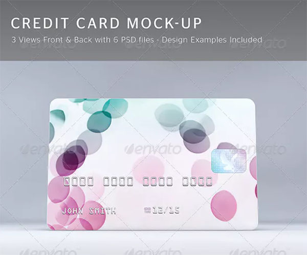 Credit Card Mock-Up Designs