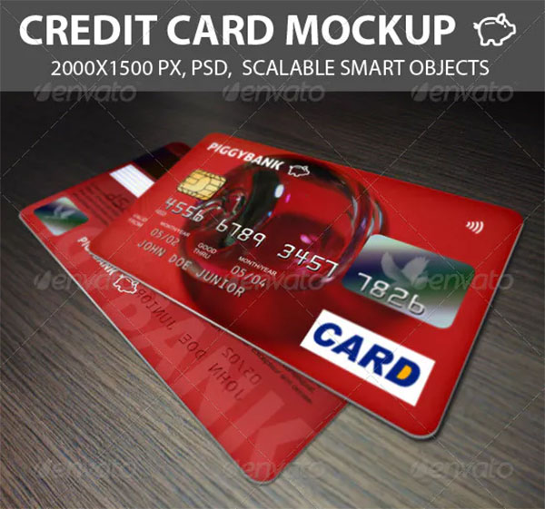 Credit Cards Mockup Design