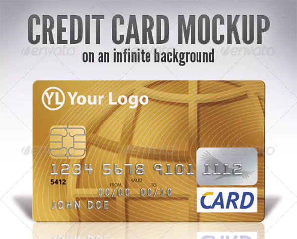 Banking Credit Card Mock-Up