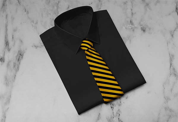 Tie Mock-Up Photoshop Template