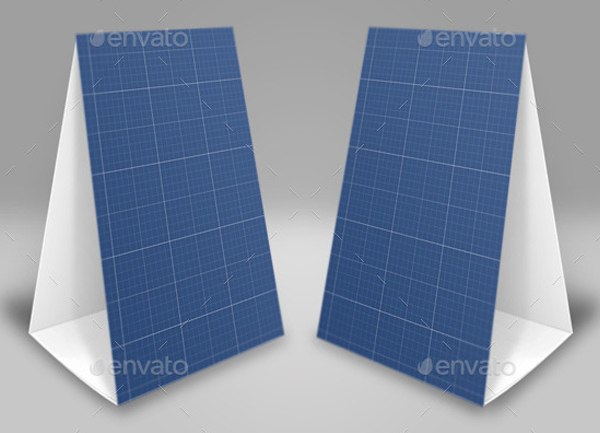 Simple Table Tent Mock-Up