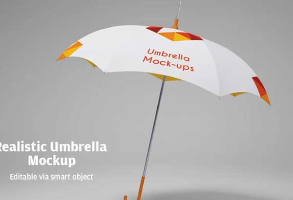 Clean and Professional Umbrella Mockup