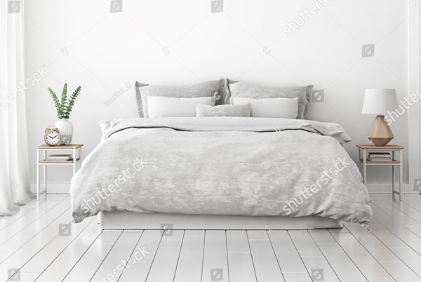 Simple Bedding PSD Mockup