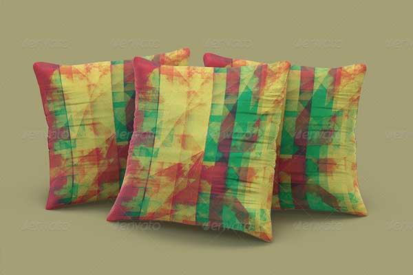 Floral Pillow Mockup Designs