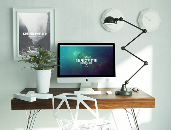 Free Download Workspace Mockup